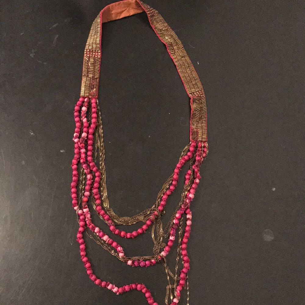 Chan Luu silk necklace